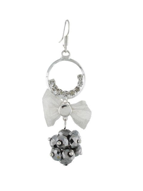 Smokey Grey Crystal Earrings Sterling Silver Drop Earrings Dark Gray  Wedding Party Gift Charcoal Teardrop Crystal Jewelry Black Dangle - Etsy  Denmark